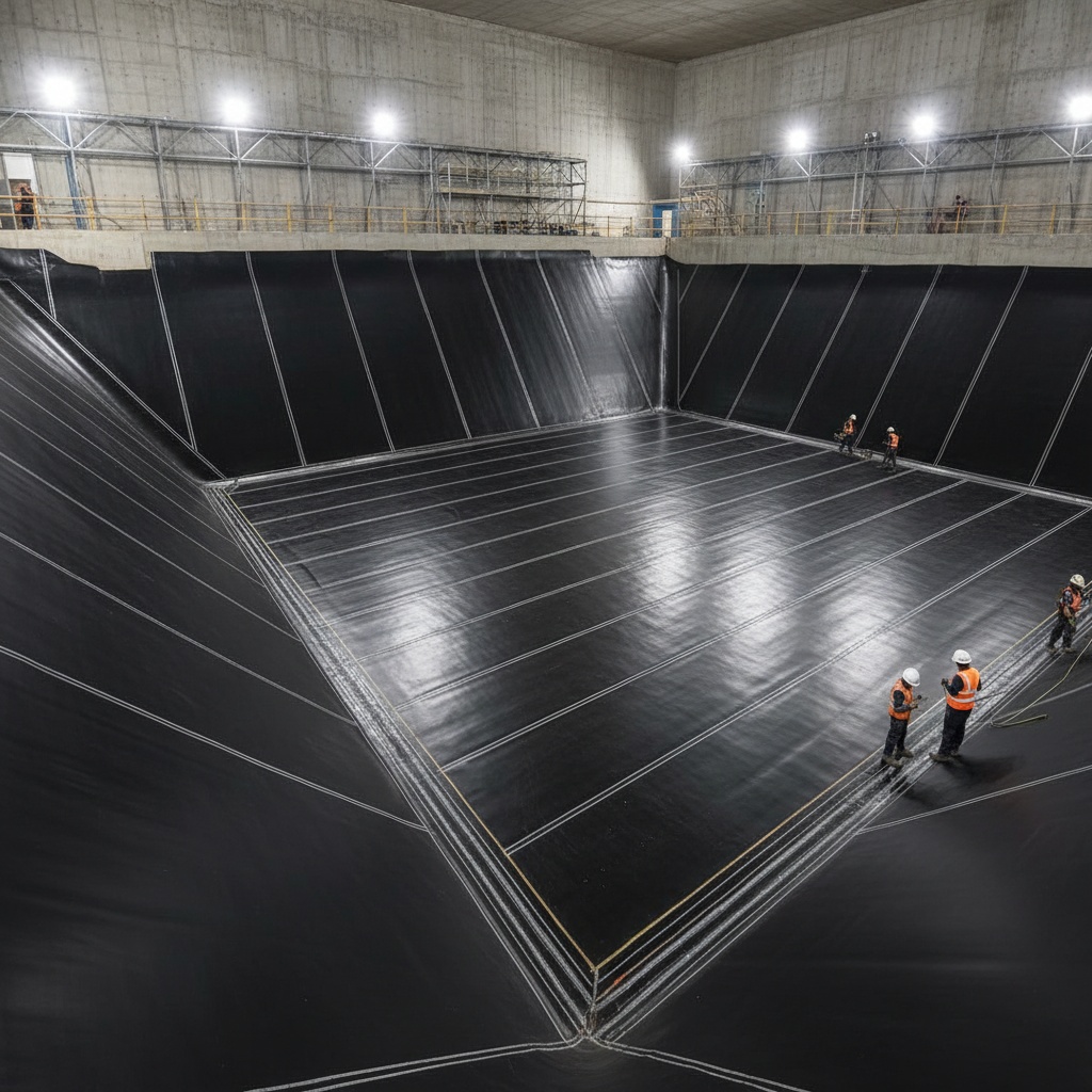 HDPE Geomembrane Lining System